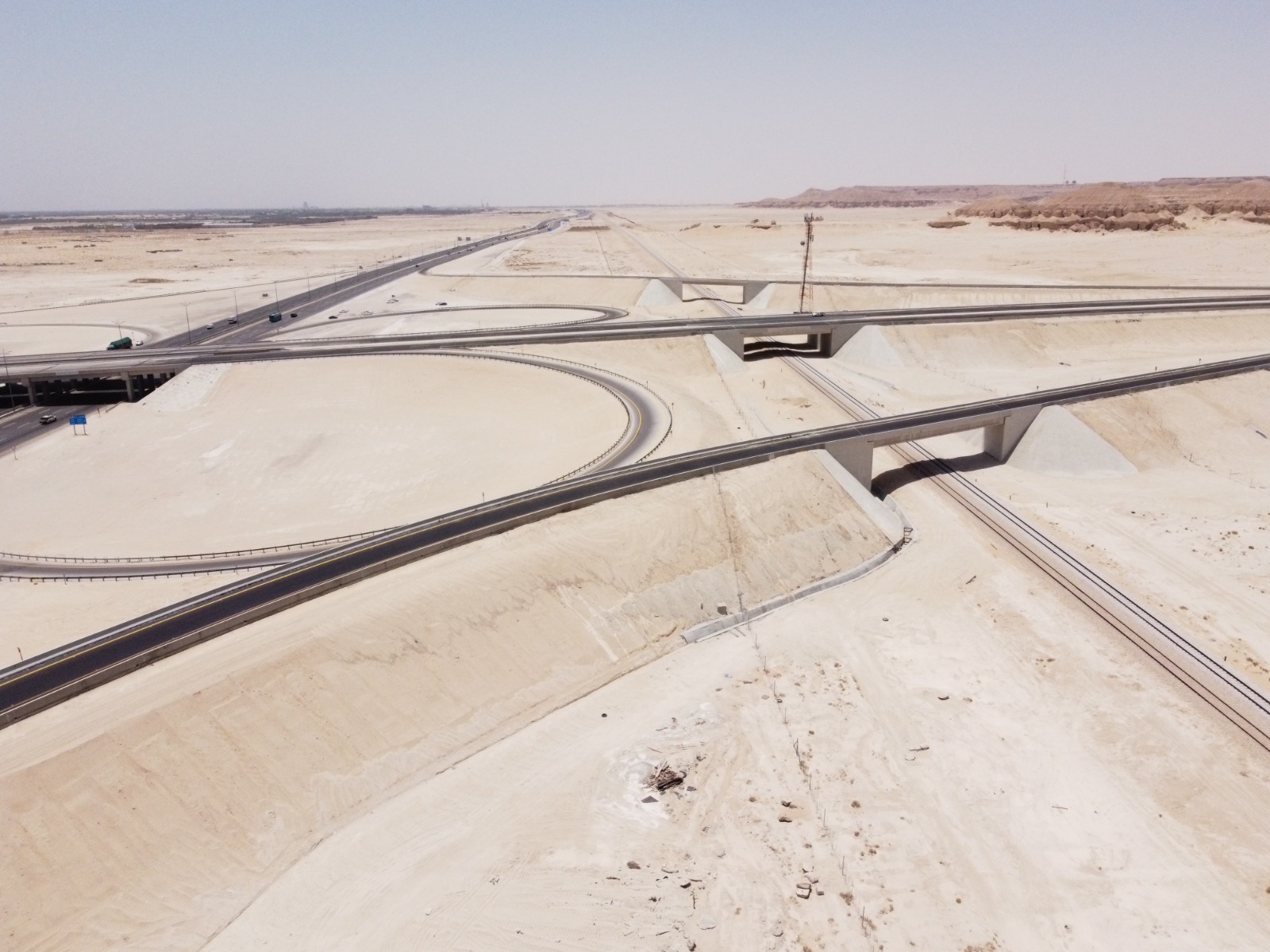 Bridge and Interchange in Hufof